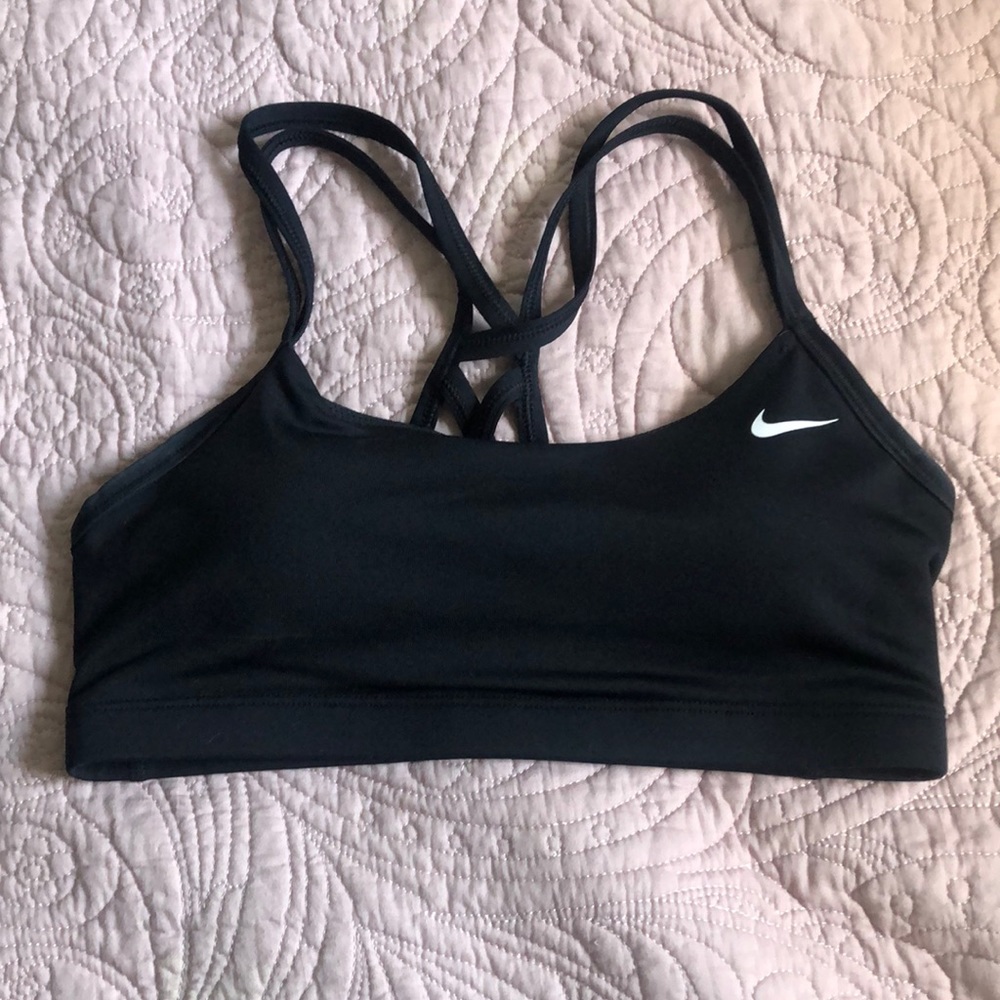 Nike spaghetti strap sports bra